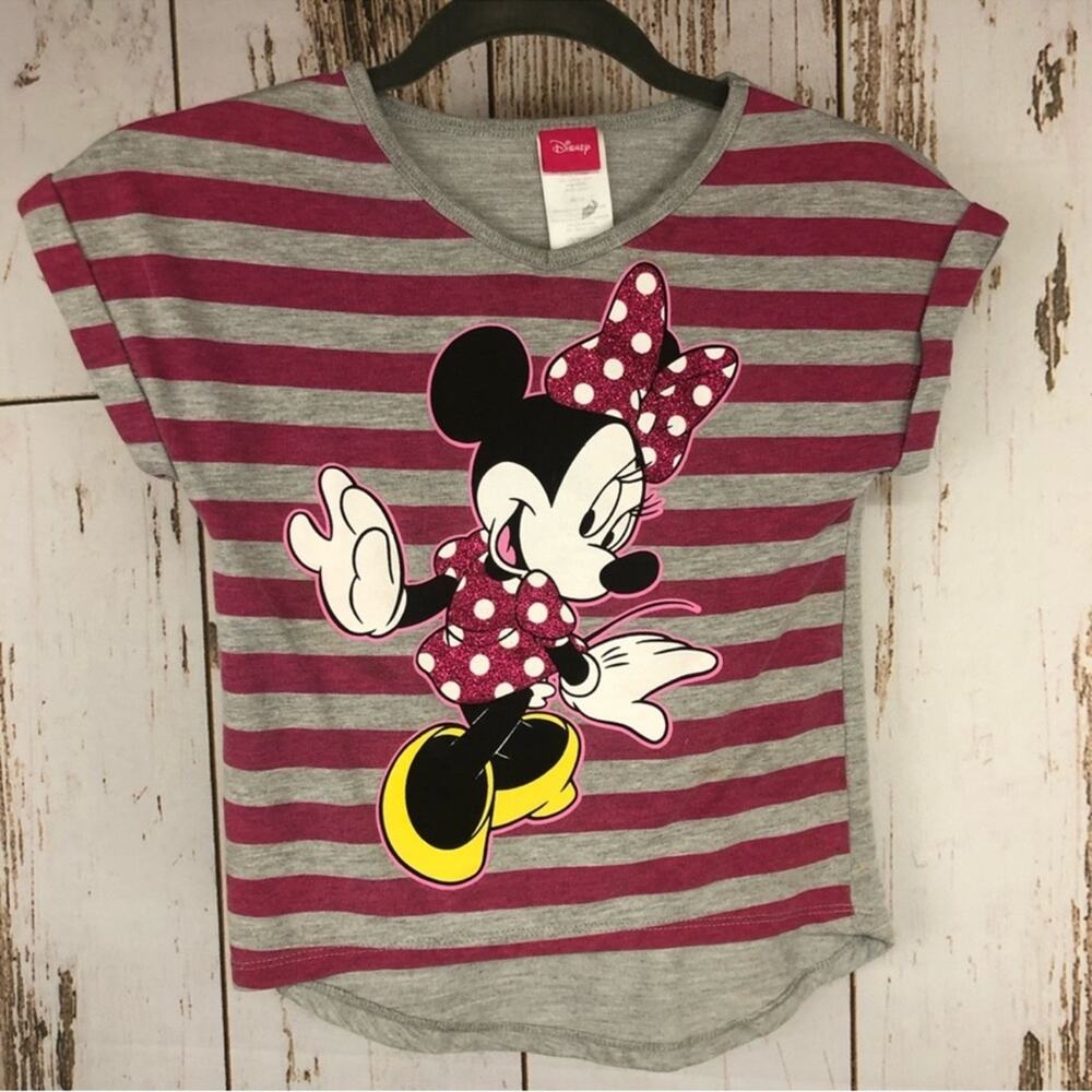 Disney Minnie Mouse Shirt, Size M(7/8). In good used condition!